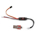 RCXAZ AM32 Programmable 30A ESC Speed Controller for 1/18 1/24 RC Cars Axial SCX24 FCX24 TRX4M 2-3s DIY Cars Performance Upgrade