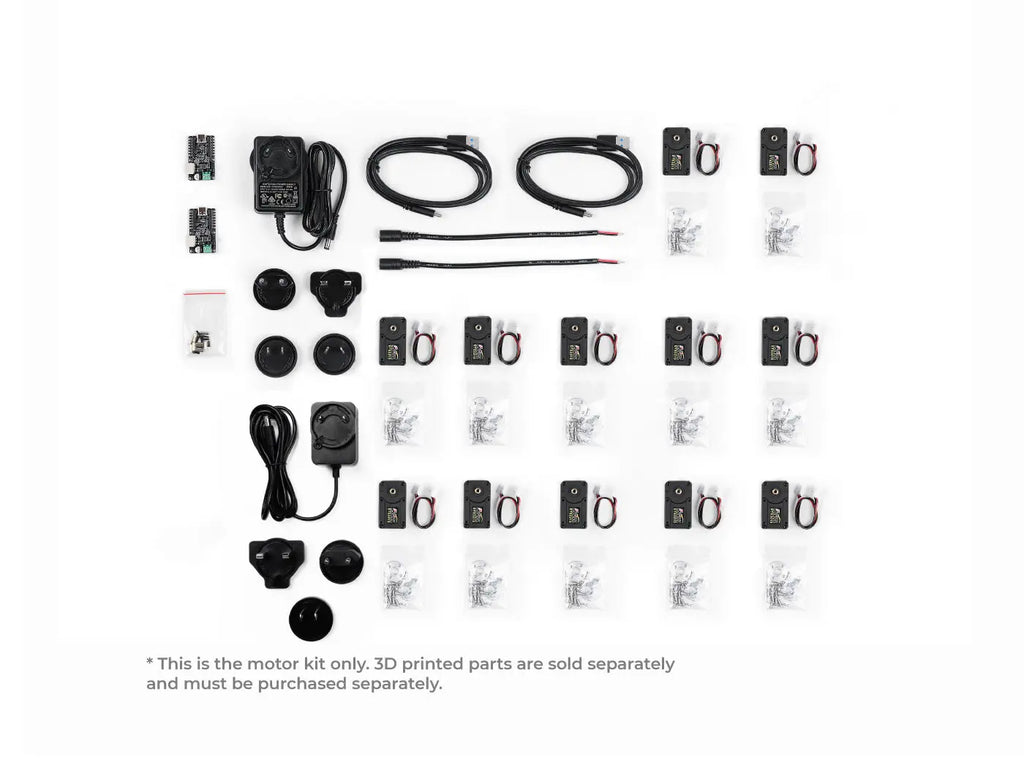 For LeRobot Hugging Face SO-ARM101 Pro Low Cost AI Arm Servo Motor Kit DIY AI Robotics Arm, Open Source, Without 3D Parts