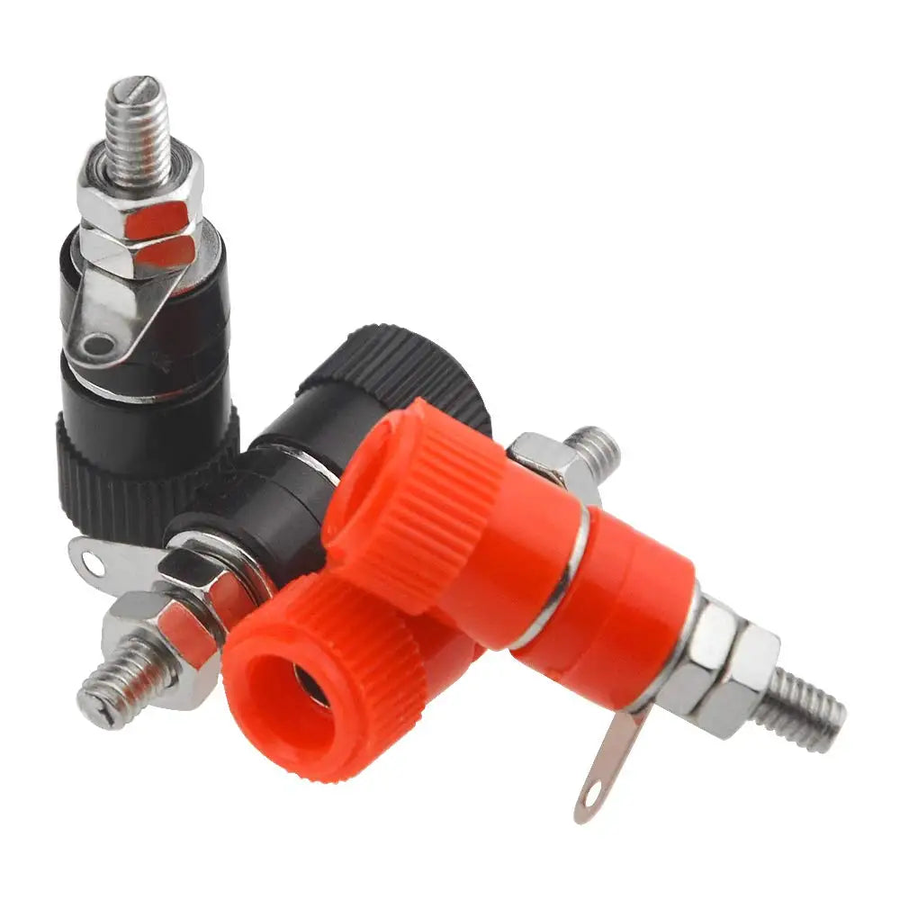 10/30 PCS Binding Posts Terminals 4mm Banana Plug Socket 4mm Terminal Connector for Amplifier Arduino