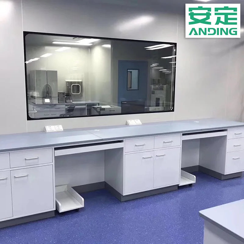 All-steel central test bench All-steel test bench, laboratory side bench Test bench Customized workbench Laboratory design