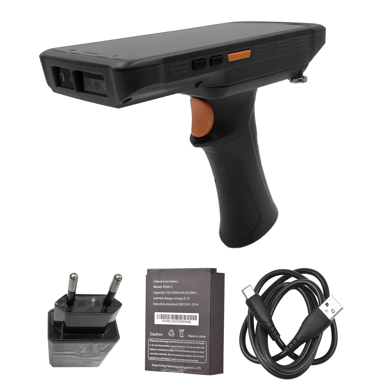 Handheld Terminal PDA for Android 9.0 1D 2D Barcode Scanning 4G WiFi BT with 5.5 Inch Touchscreen for Supermarket Restaurant War