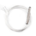 1/5x PT100 Temperature Sensor WZP-PT100 Platinum RTD Sensor Waterproof Temperature Sensing Probe for PID Temperature Controller