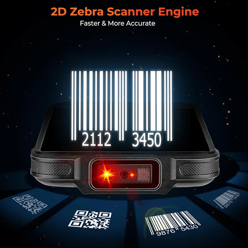 Chainway C66 Android 13 Barcode Scanner Wi-Fi 6 Mobile Computer PDA 5.5" Screen with Data Terminal SE4710 Zebra PDA Scanner