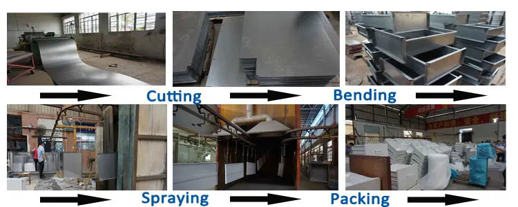 Hot Selling Lab Furniture Laboratory Metal Bench With Wood Cabinet For School