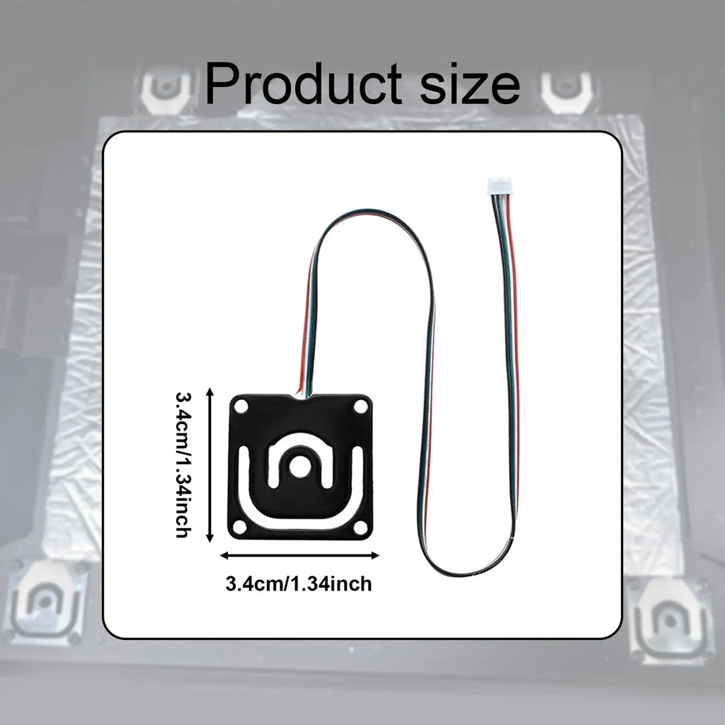 Hot Bed Pressure Sensor Strain Gauge Easy to Use Efficient for K1C/K1 Lightweight Compact 3D Printer Accessories Heat Resistance