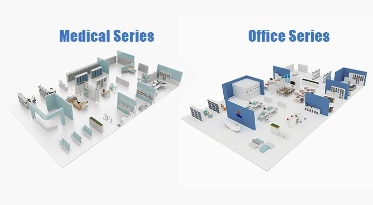 Modern office cabinet; all-steel filing cabinet with double glass doors; ideal for document storage in a home office