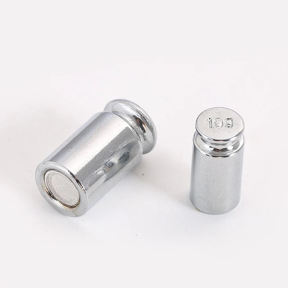 Precision Metal Calibration Weights Polished Steel Scale Test Weight Set Accurate Measuring Balance Accessories Lab Home Tools
