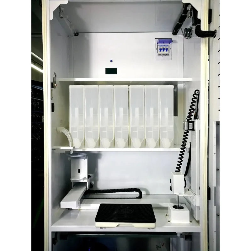 Smart Protein Shake Vending Machine Automatic Mixing System Touch Screen Cashless Payment Gym Fitness Use