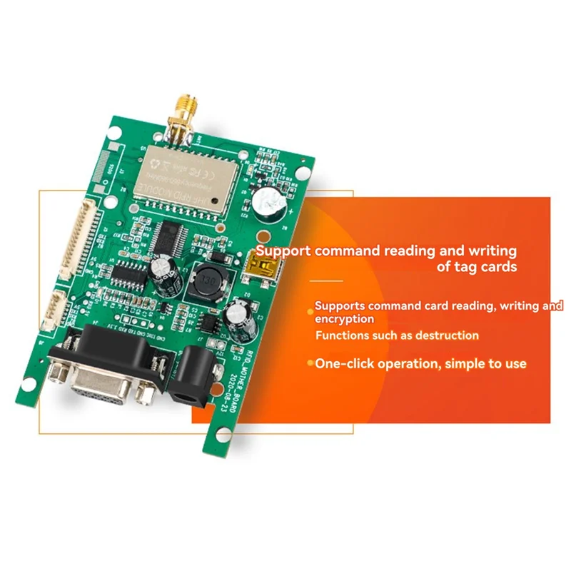 ABGI-Writer UHF RFID Reader Module 860-960Mhz TTL232 USB Interface 1 Port Tag Writing Function For Arduino Raspberry Projects