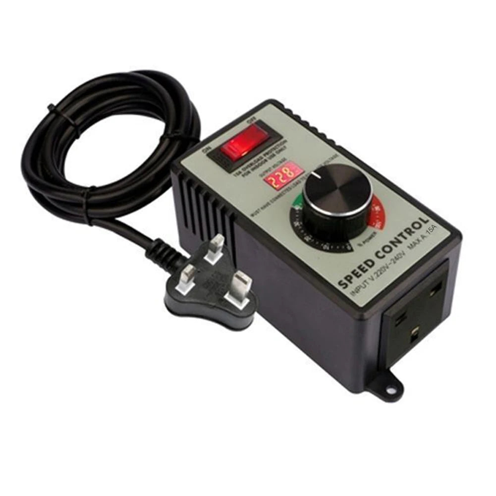 AC Voltage Regulator Electronic Speed Controller Indoor Use Only High-Precision Adjustment Longer Service Life For Angle Grinder
