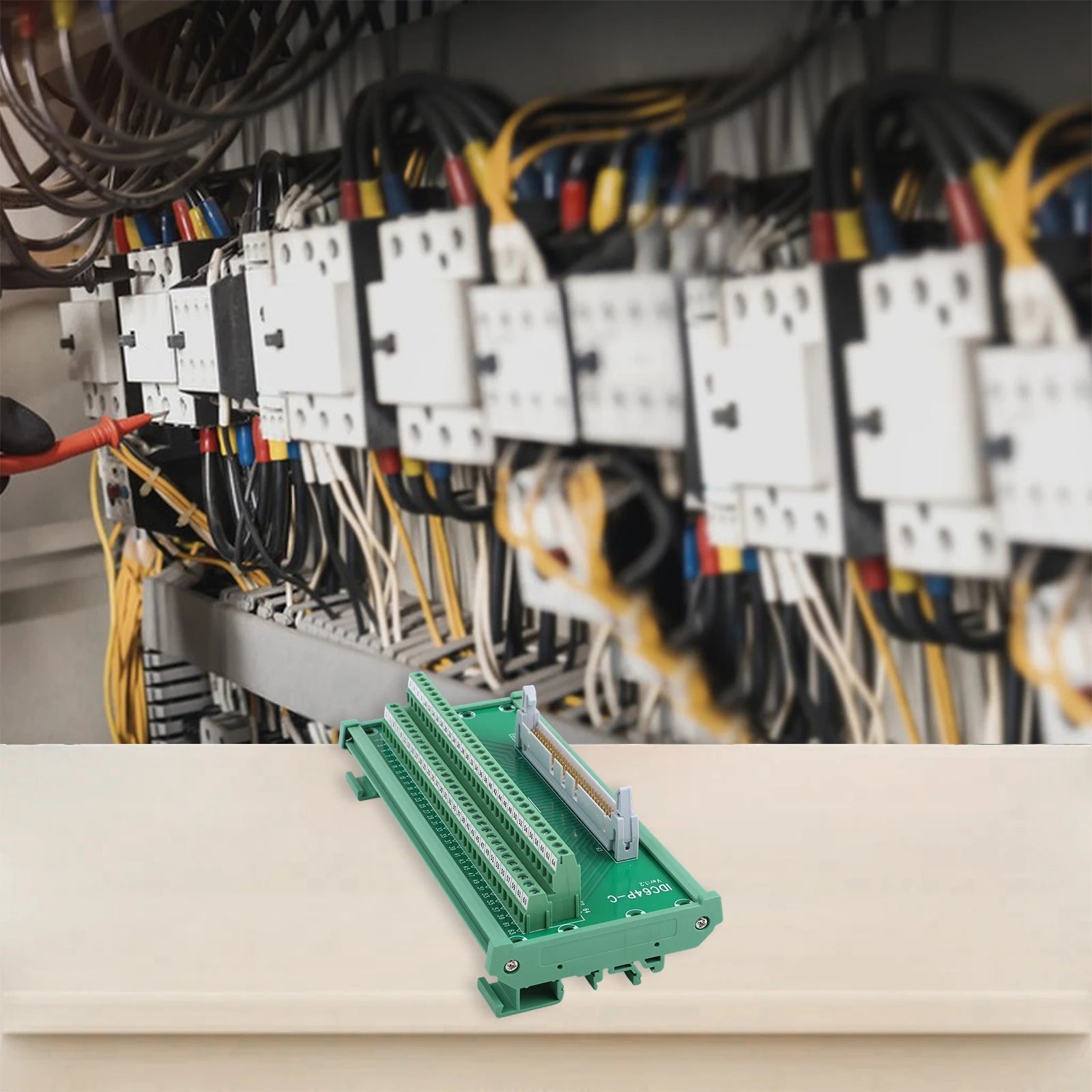 For industrial Terminal Block Connector IDC64P C Type 64 Pin with Shell for Mitsubishi and Other Control Device Applications