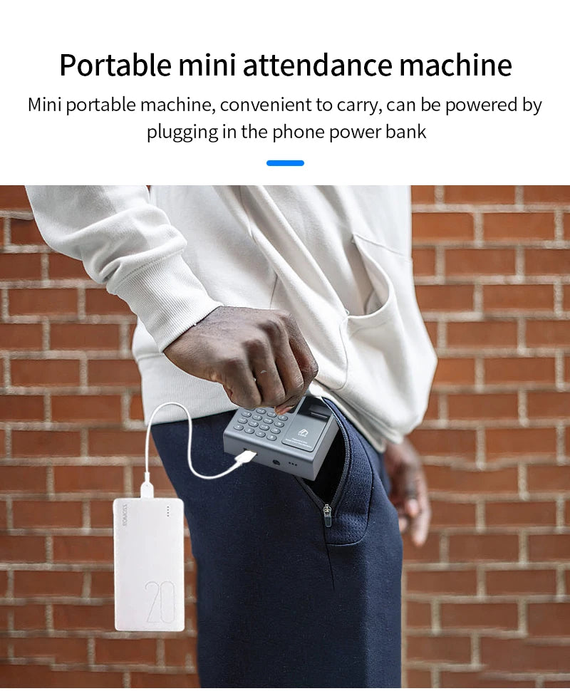 Biometric Fingerprint Scanner RFID Access Control System 1000 User USB Time Recorder Attendance Employee Machine