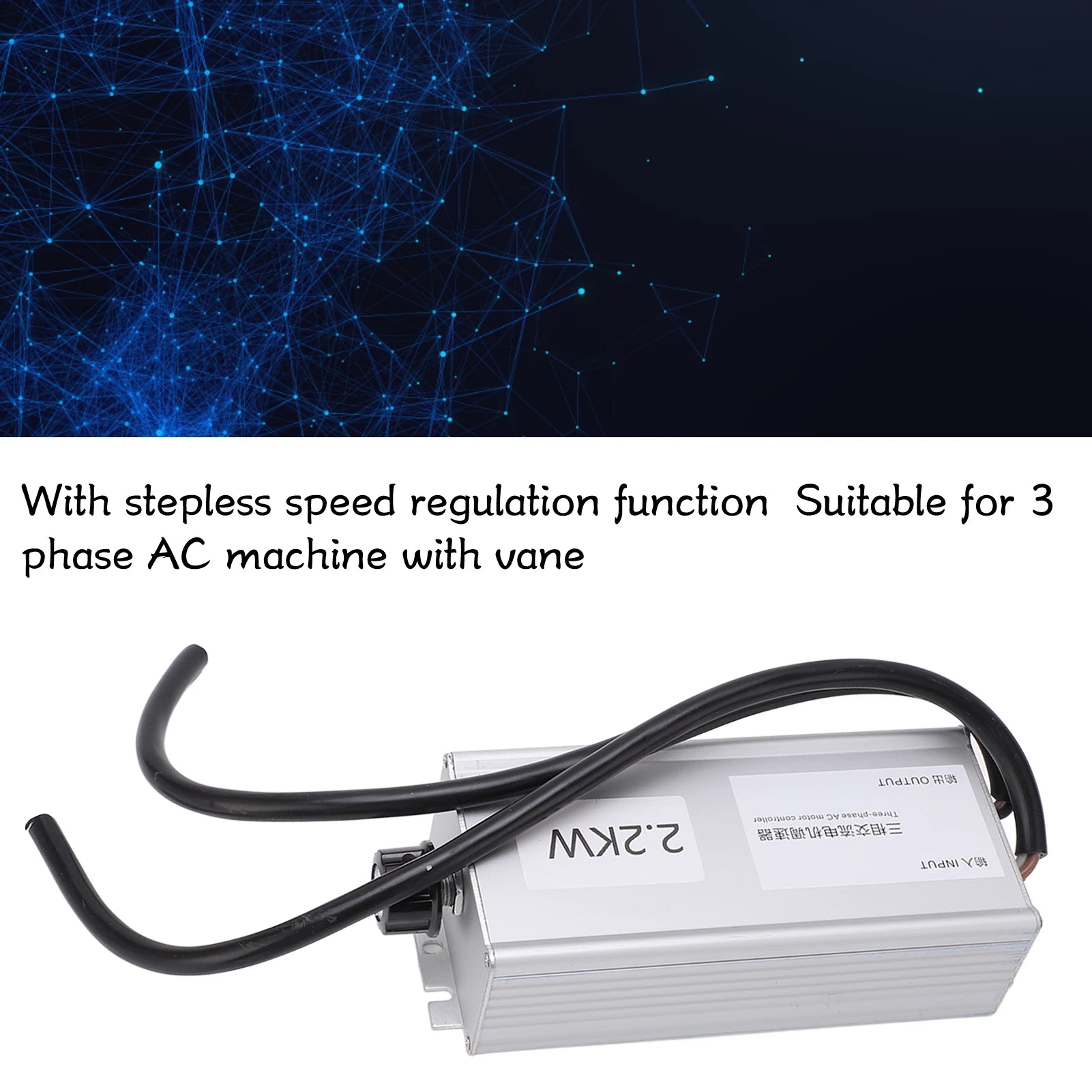 Motor Speed Controller 3 Phase High Power AC Motor Governor Controller for Air Conditioning Splitter 2.2KW 380V