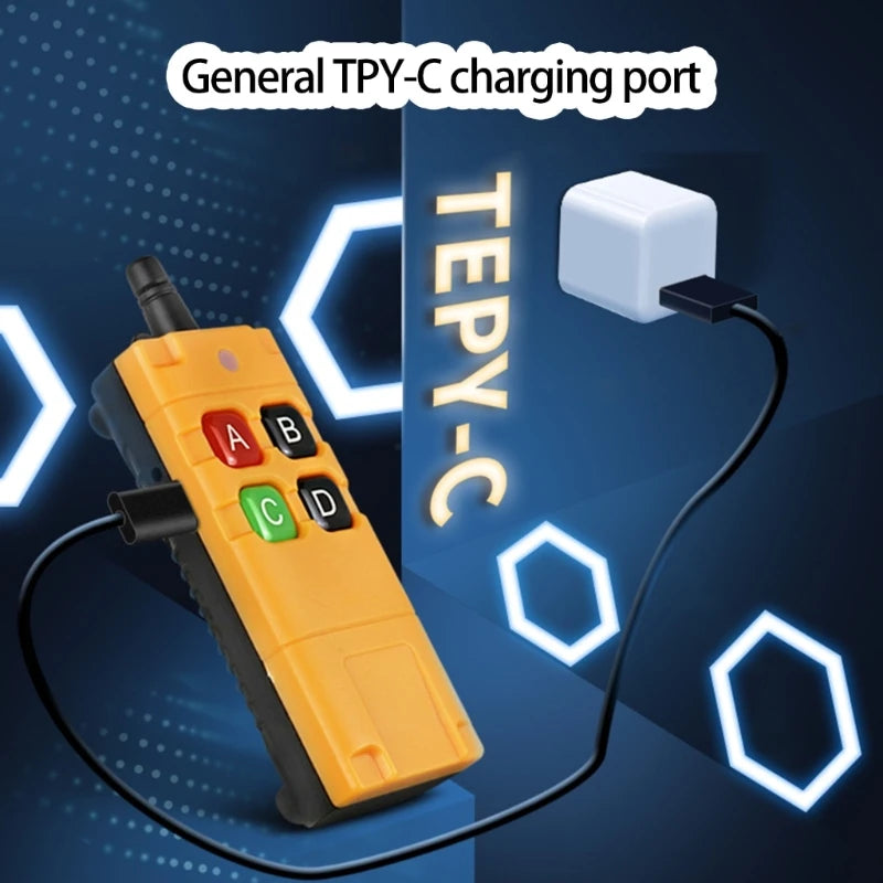 Industrial Remote Controller With 50% Improved Frequency Accuracy Enhances Anti Interferences For Industrial Application