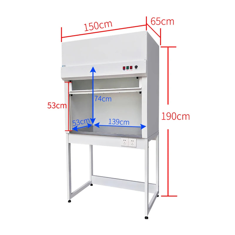 Laboratory Vertical Laboratory Clean Bench Steel Cultures Cabinet Laminar Flow Cabinet/