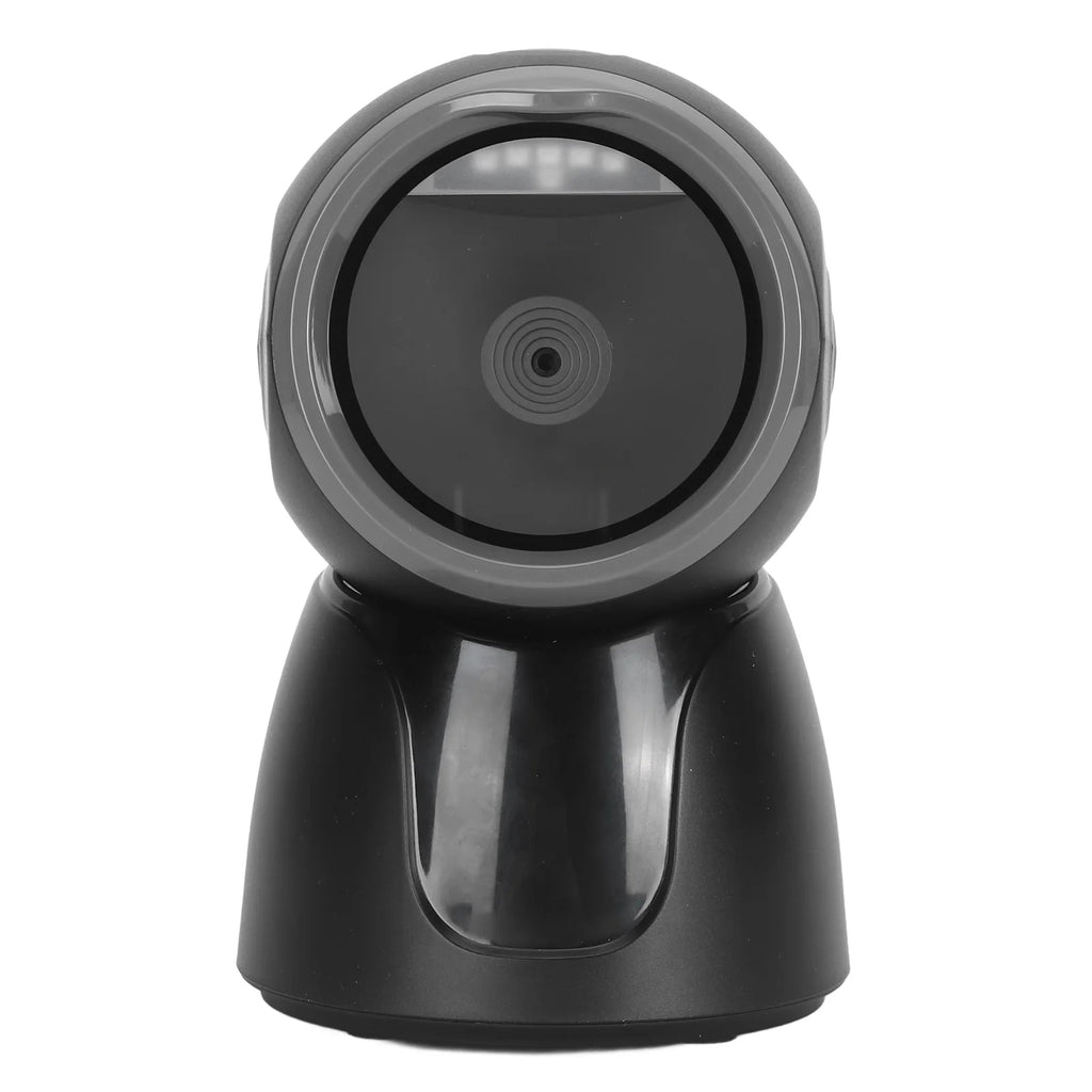 Portable Desktop Barcode Scanner Wireless Bluetooth 2.4G Wired USB Omnidirectional Handfree Automatic USB Barcode Reader Scanner