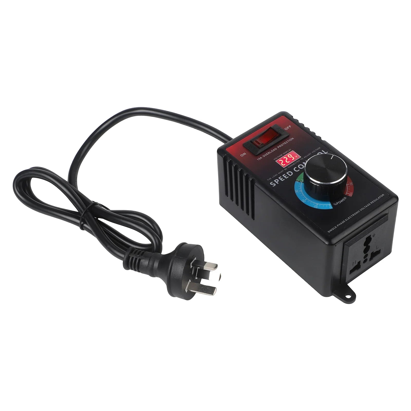 AC Voltage Regulator Electronic Speed Controller Indoor Use Only High-Precision Adjustment Longer Service Life For Angle Grinder