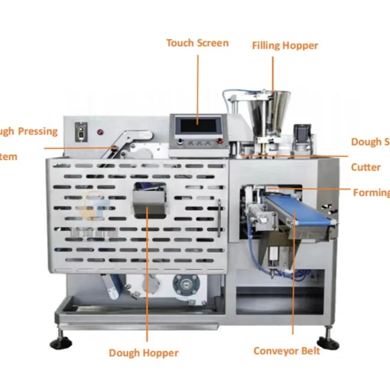 Custom Commercial Dumpling Machine Automatic Commercial Dumpling Machine with Motor for Sale