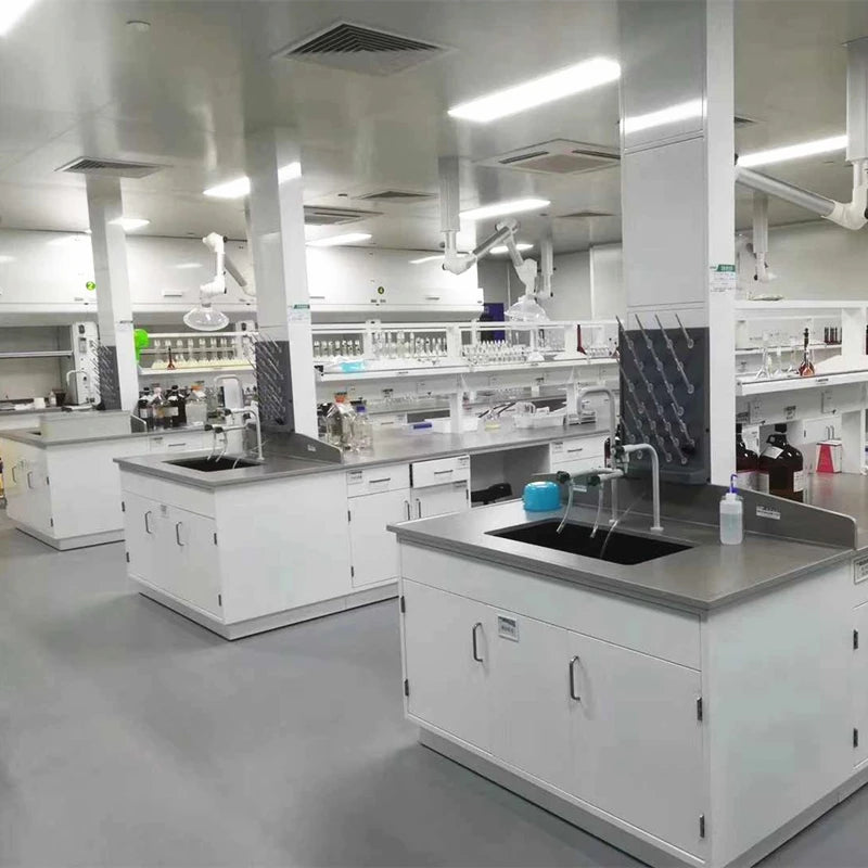 High Quality And Acid And Alkali Resistant Laboratory Bench Long Lifespan And Wide Applicability Lab Center Bench