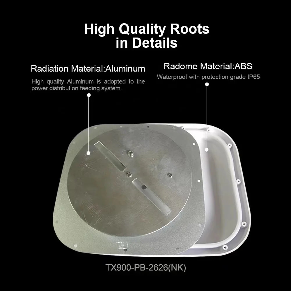 868MHz 915MHZ RFID Flat Antenna Metal Bracket Outdoor Waterproof High Gain 9dBi IoT Ultra High Frequency Directional N Female