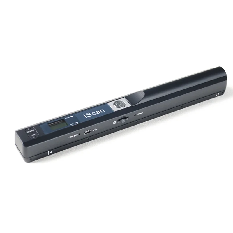 Portable Handheld Mini Scanner iScan A4 900DPI HD Scanner for School Home Business Scan Color Photos Document Support JPG/PDF