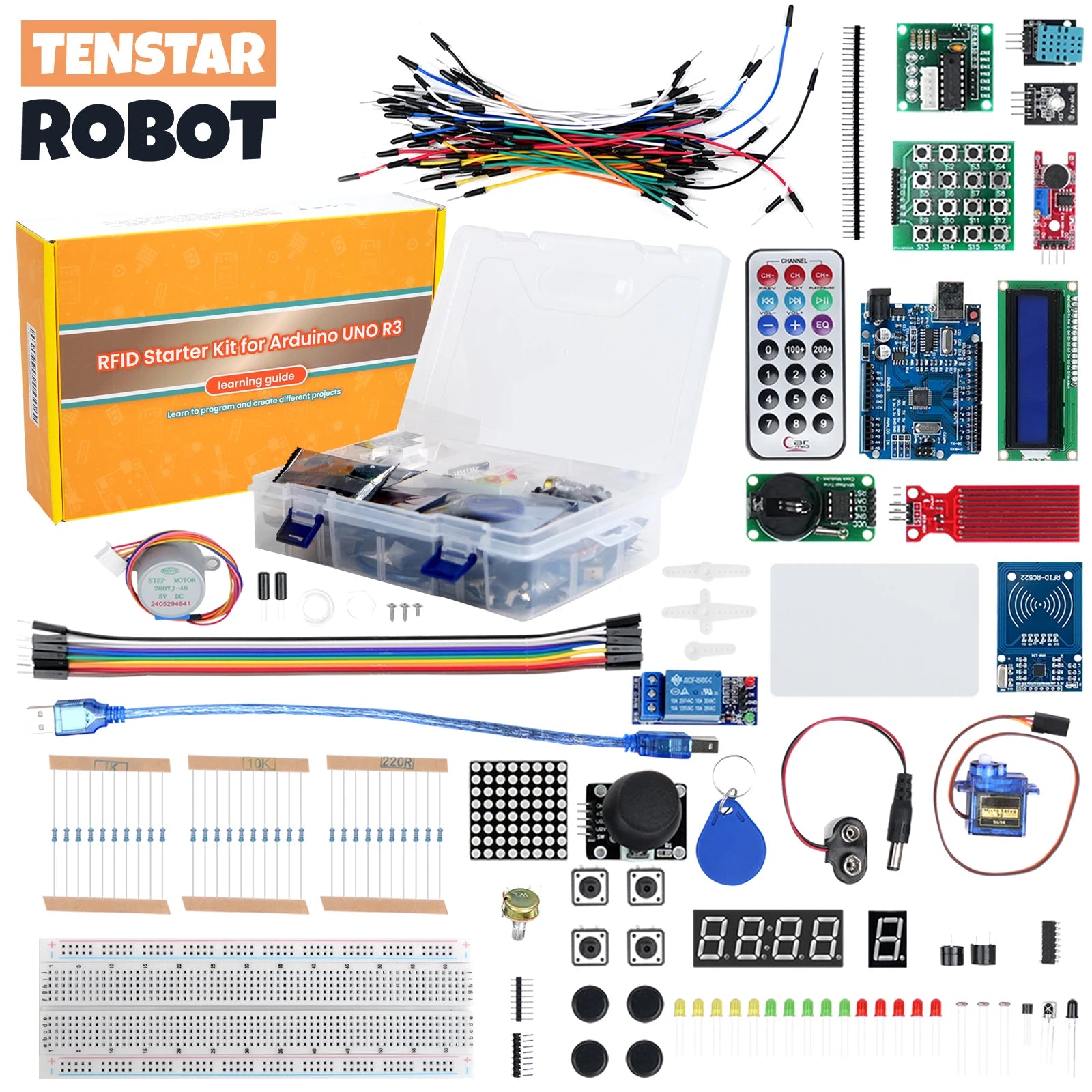 TSTARDEV RFID Starter Kit for Arduino for Raspberry PI for UNO R3 Upgraded Version Learning Suite Electronic DIY KIT