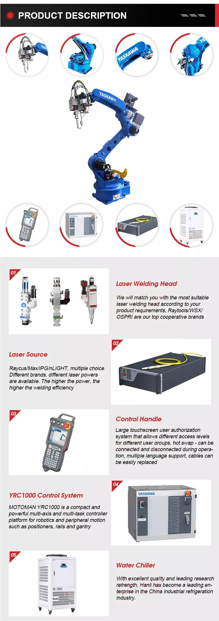 hot-selling 6-axis collaborative robot arm automates automatic welding and cutting for shooting and making coffee