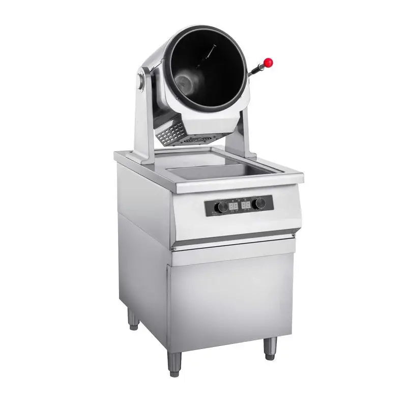 Commercial Cooking Machine Single-head Cabinet Fast Food Fried Rice Noodles Intelligent Stir-frying Electromagnetic Drum Cooking