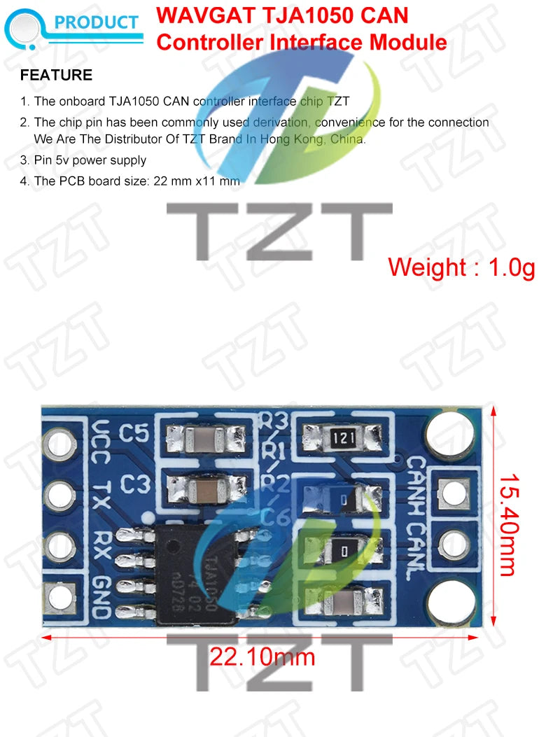 GREATZT TJA1050 CAN The Controller Interface Module The Bus Driver Interface Module
