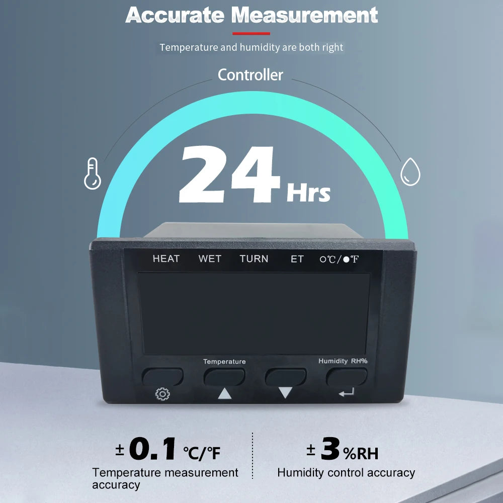 Automatic Intelligent Temperature Controller Incubator Control System  Microcomputer Hatching Temperature Humidity Controller