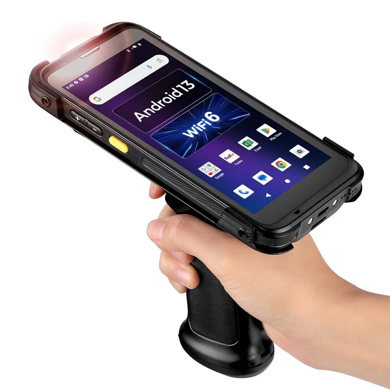 Chainway C66 Android 13 Barcode Scanner Wi-Fi 6 Mobile Computer PDA 5.5" Screen with Data Terminal SE4710 Zebra PDA Scanner
