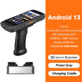 Portable Logistics Handheld PDA Android 13 4G RAM 64G ROM Barcode Scanner 4G LTE WiFi Rugged Data Collector Chainway C72