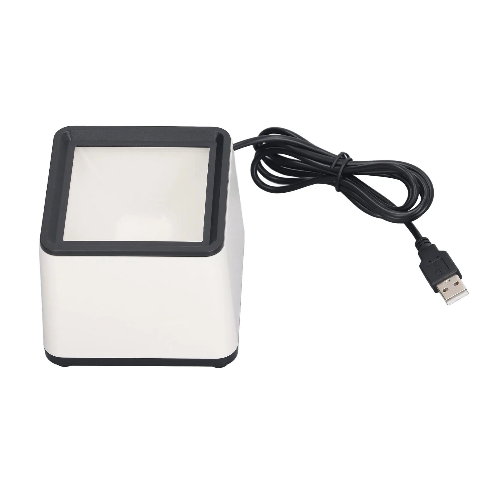 Desktop Barcode Scanner Hands  Barcode Scanner Voice Announcement Quick Response 2D Desktop Barcode Reader for Business