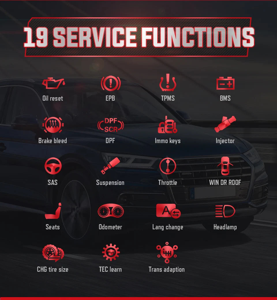 Autel AP200 Bluetooth OBD2 Scanner MaxiAP Code Reader with Full System VIN TPMS IMMO Service Car Diagnostic Tool for IOS Android