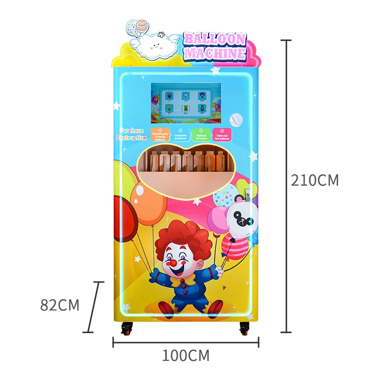 Customized Commercial-Grade Balloon Vending Machine Fully Automatic Industrial Type Cinema Use Remote Control