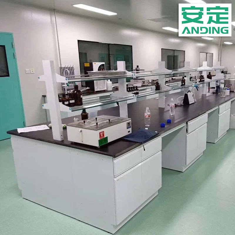 All-steel central test bench All-steel test bench, laboratory side bench Test bench Customized workbench Laboratory design