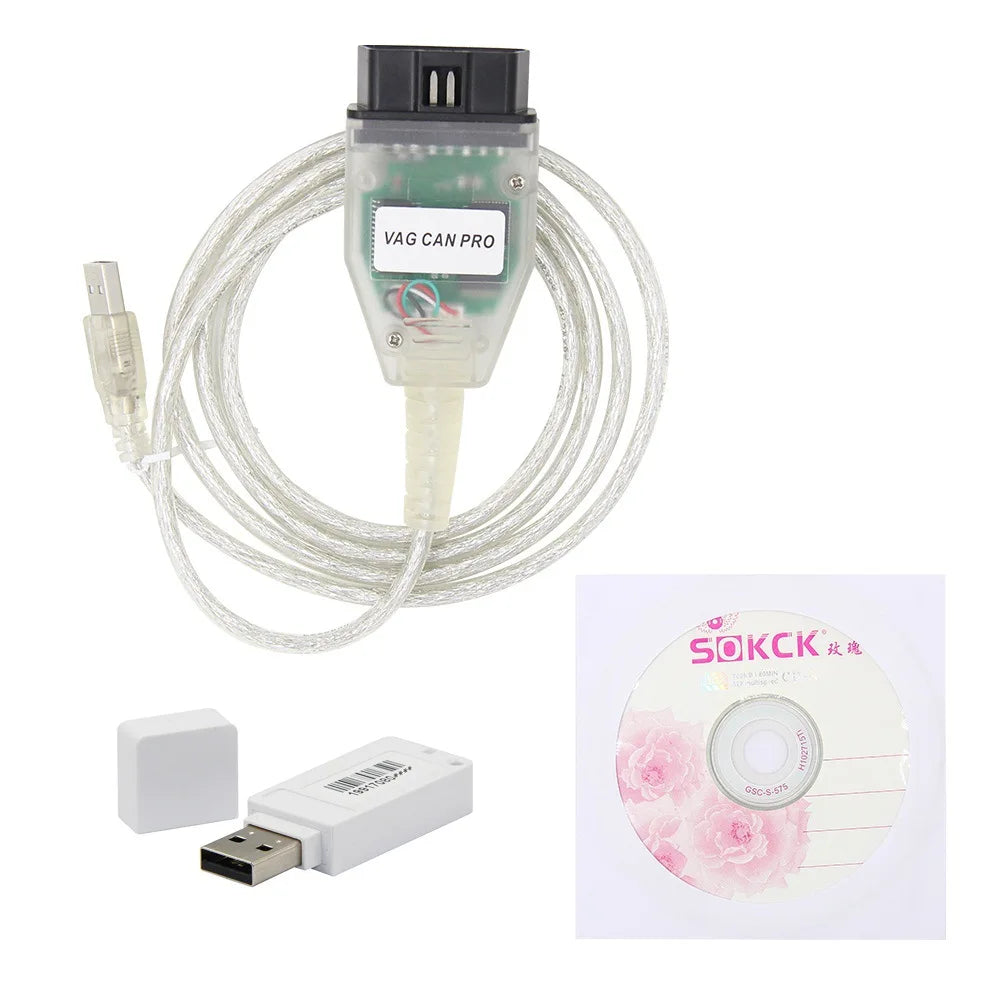 Wholesale VAG CAN PRO 5.5.1 high performance OBD2 diagnostic scanner CAN BUS+UDS+K-line for VAG and ODIS