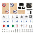ACEBOTT AI Robot Car Kit with Real-Time Object Detection and Tracking for Arduino Smart Robotics Programming Kit