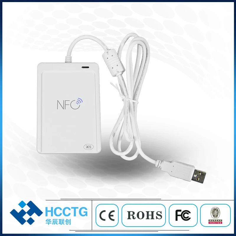 13.56MHz RFID Payment Smart Card Reader Writer for Windows Android System ACR1552U-M1