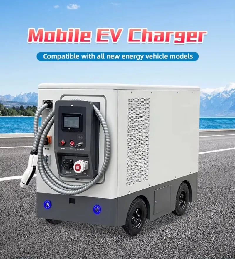 Mobile Energy Storage System Portable Battery Power Station Solar Generator Fast Charging Emergency Backup Supply