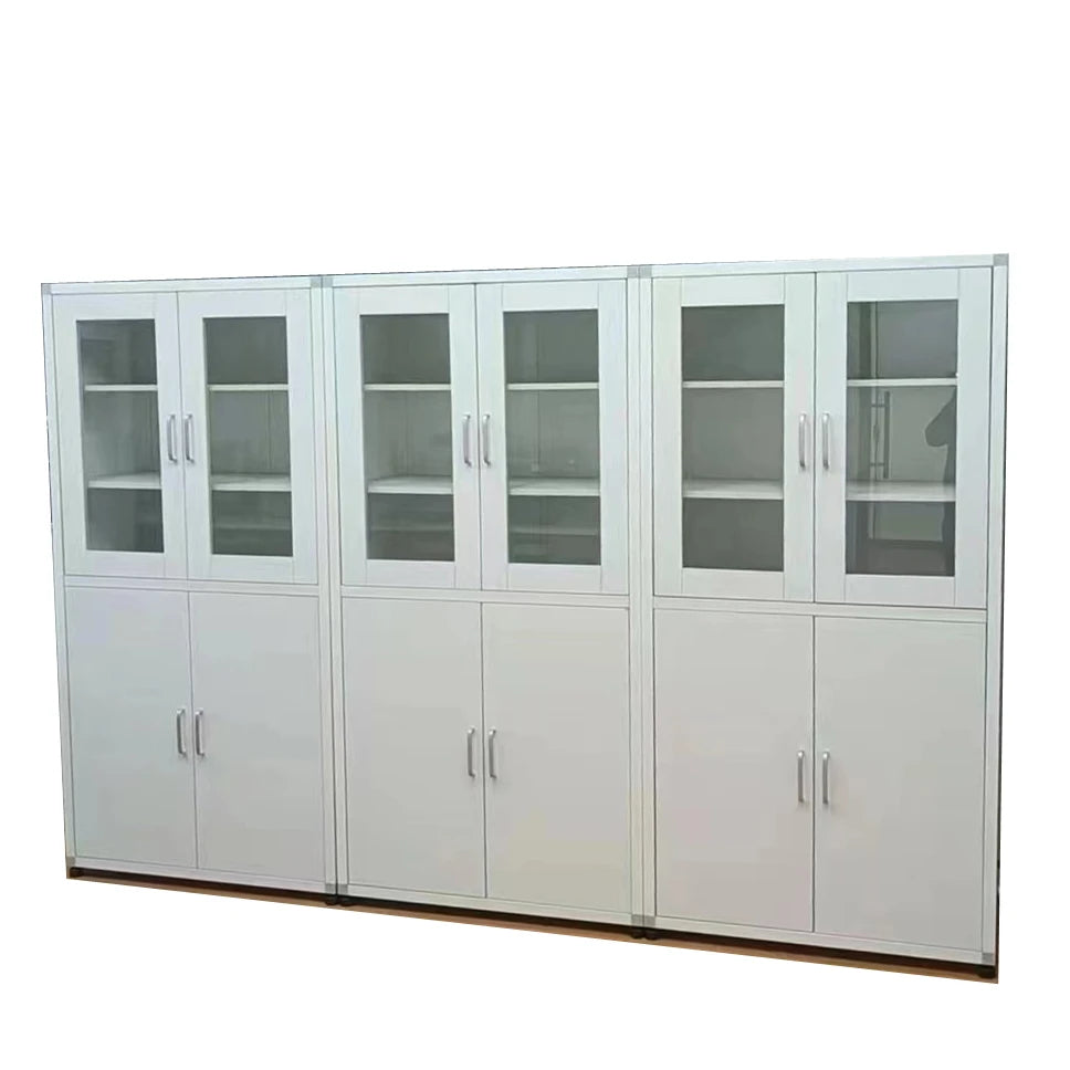 Lab Chemical Storage Cabinet Moisture Heat Resistant Metal Material Corrosion Resistance Medical Workshop Laboratory Furniture