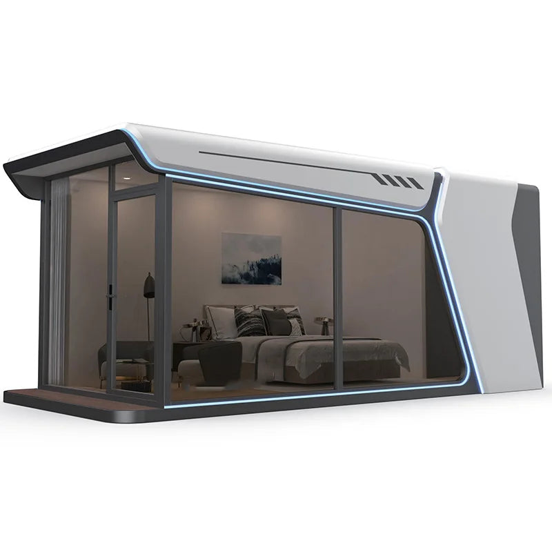 High Quality Mobile House Party Tent Outdoor Prefab Office Pod Container House Space Capsule House