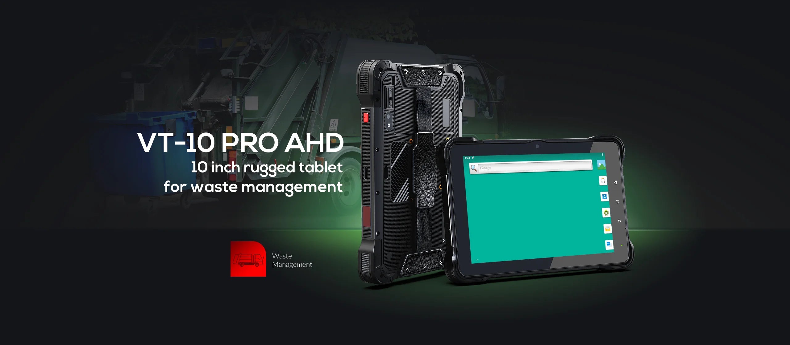 3RTablet Rugged Android 9.0 Embedded 10 Inch Panel With 4 Channel AHD Camera And 4G/WiFi/GPS For Tracking Vehicle