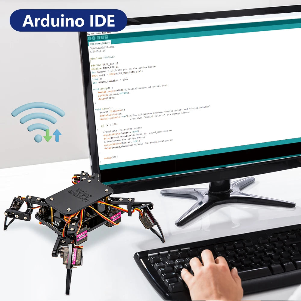 ACEBOTT Module Sensor DIY ESP32 Starter Kit Robot kit Learning Education Kit for Arduino