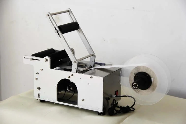 LT-50 Semi-Automatic Bottle Labeling Machine Hot Sale Adjustable Conveyor For Cartons Metal Glass Paper Wood PLC