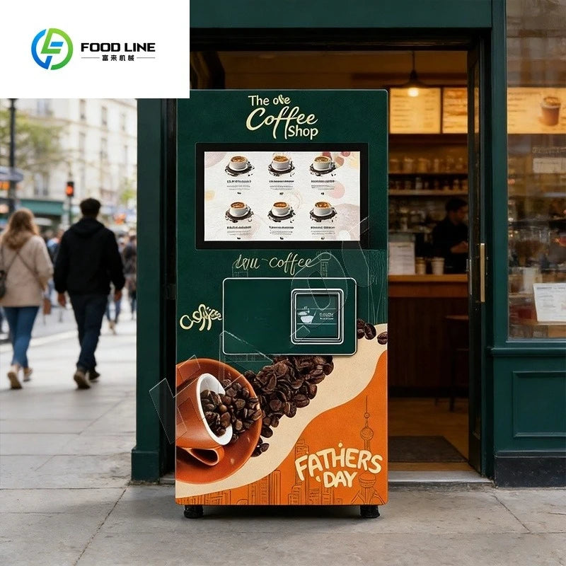 Fully Automatic Commercial Unmanned Self-Service Capsule Coffee Machine Hot Drink with SDK Function