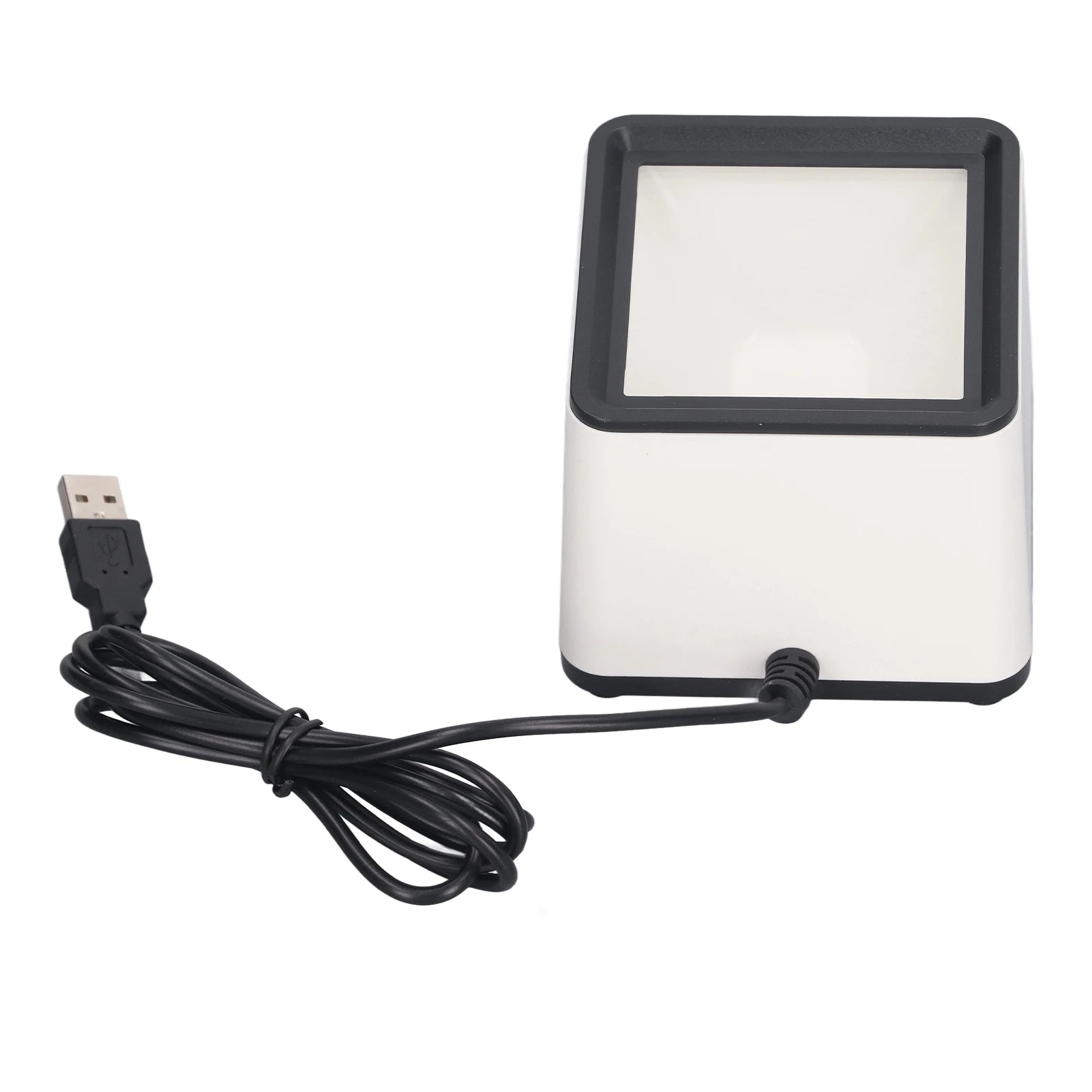 Desktop Barcode Scanner Hands  Barcode Scanner Voice Announcement Quick Response 2D Desktop Barcode Reader for Business