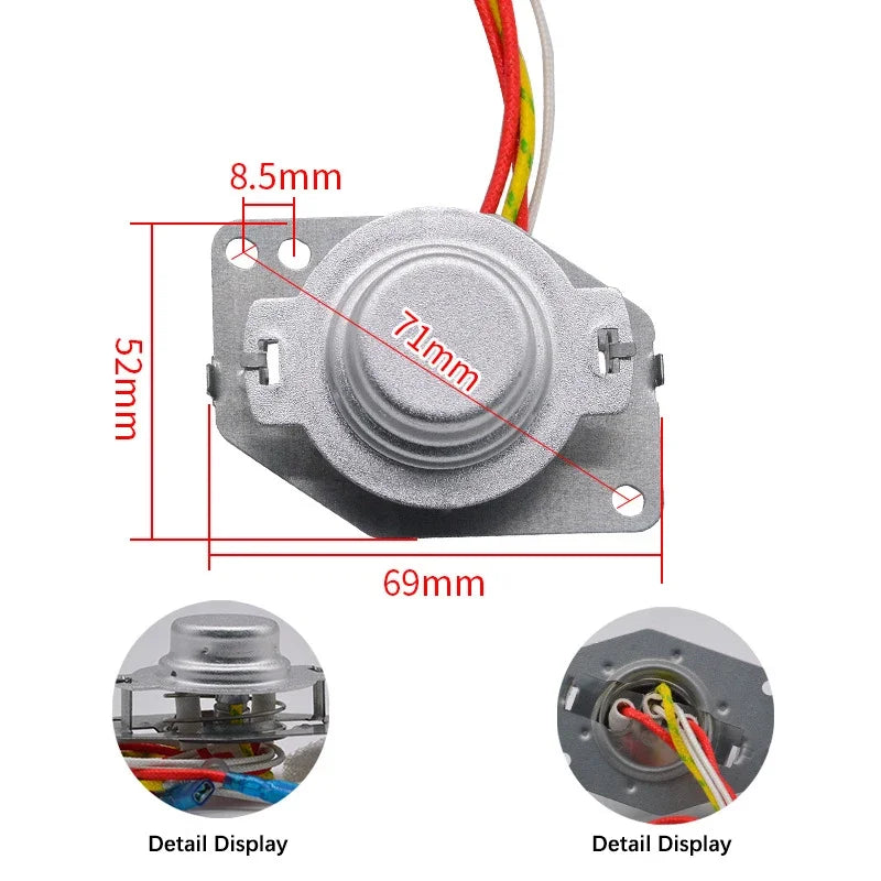 Intelligent Rice Cooker Sensor Pressure Cooker Sensor Temperature Controller for 100k-5 Wire Rice Cooker Pressure Cooker Parts