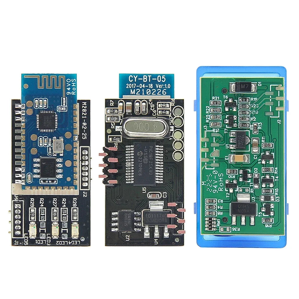 NEW Super ELM327 V1.5 Bluetooth PIC18F25K80 Automatic OBD2 Scanner Code Reader Car Suitable all OBDII protocols Diagnostic ToolS