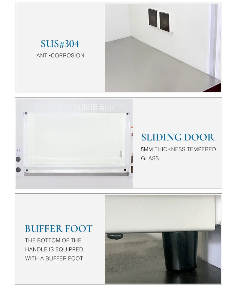 Industrial Vertical Laminar Flow Cabinet Clean Bench Steel For Laboratory Furniture Hospitals Workshops Epoxy Resin Metal